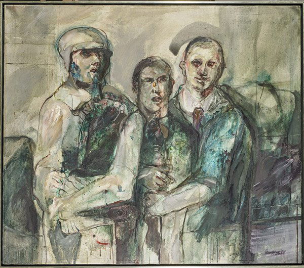 Large Acrylic Painting by Robert Carroll (1 of 2)