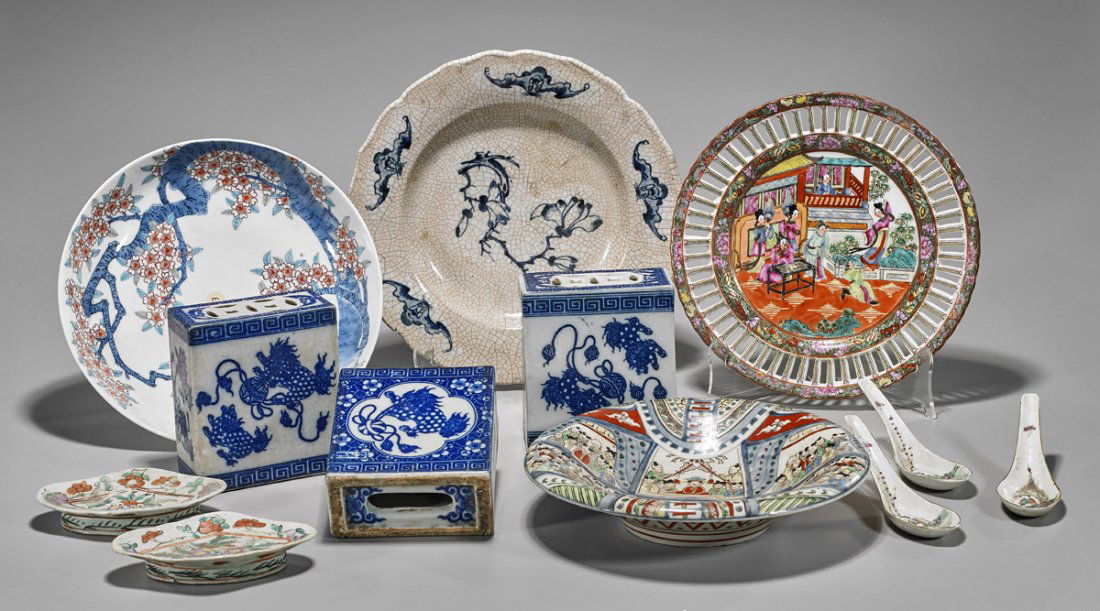 Twelve Chinese & Japanese Porcelains (1 of 1)
