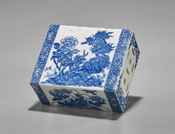 Chinese Pillow & Japanese Bronze Bowls (1 of 3)