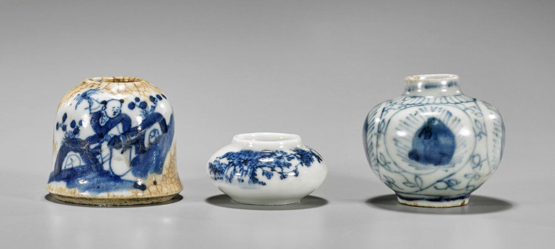 Three Antique Chinese Porcelains: Coupe, Jarlet & (1 of 1)