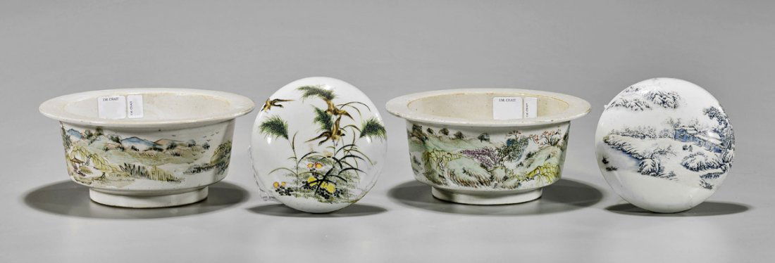 Four Chinese Enameled Porcelains (1 of 3)