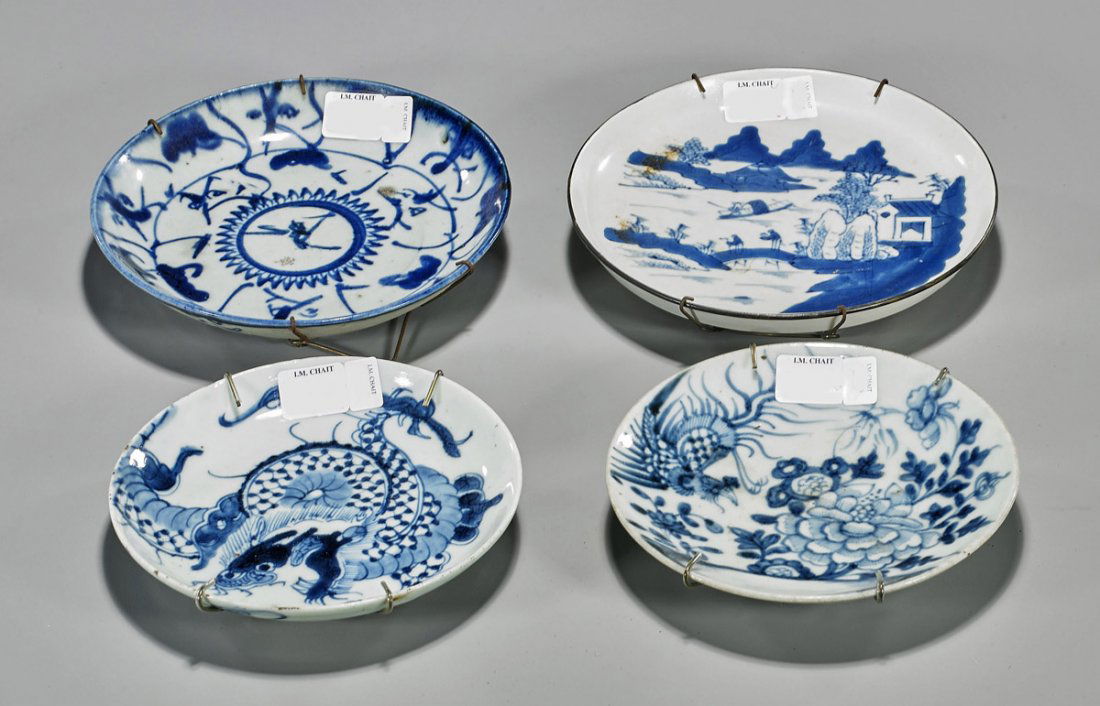 Four Antique Chinese & Vietnamese Porcelain Dishes (1 of 2)