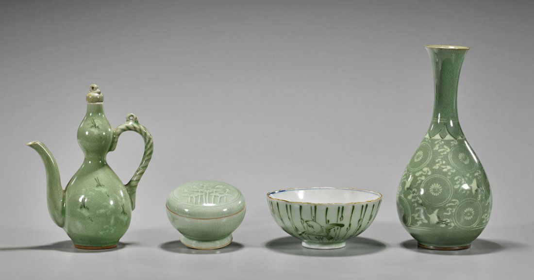 Four Korean Glazed Ceramics (1 of 3)
