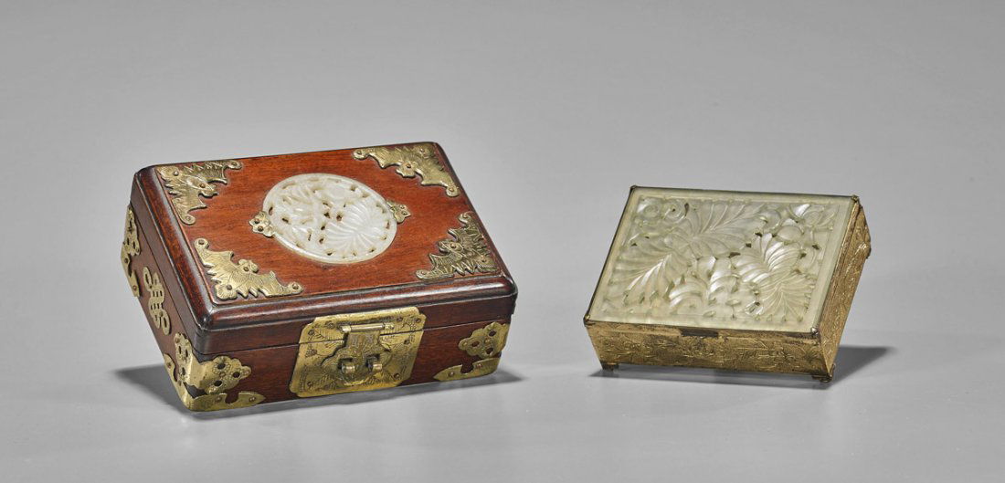 Two Small Chinese Keepsake Boxes (1 of 1)