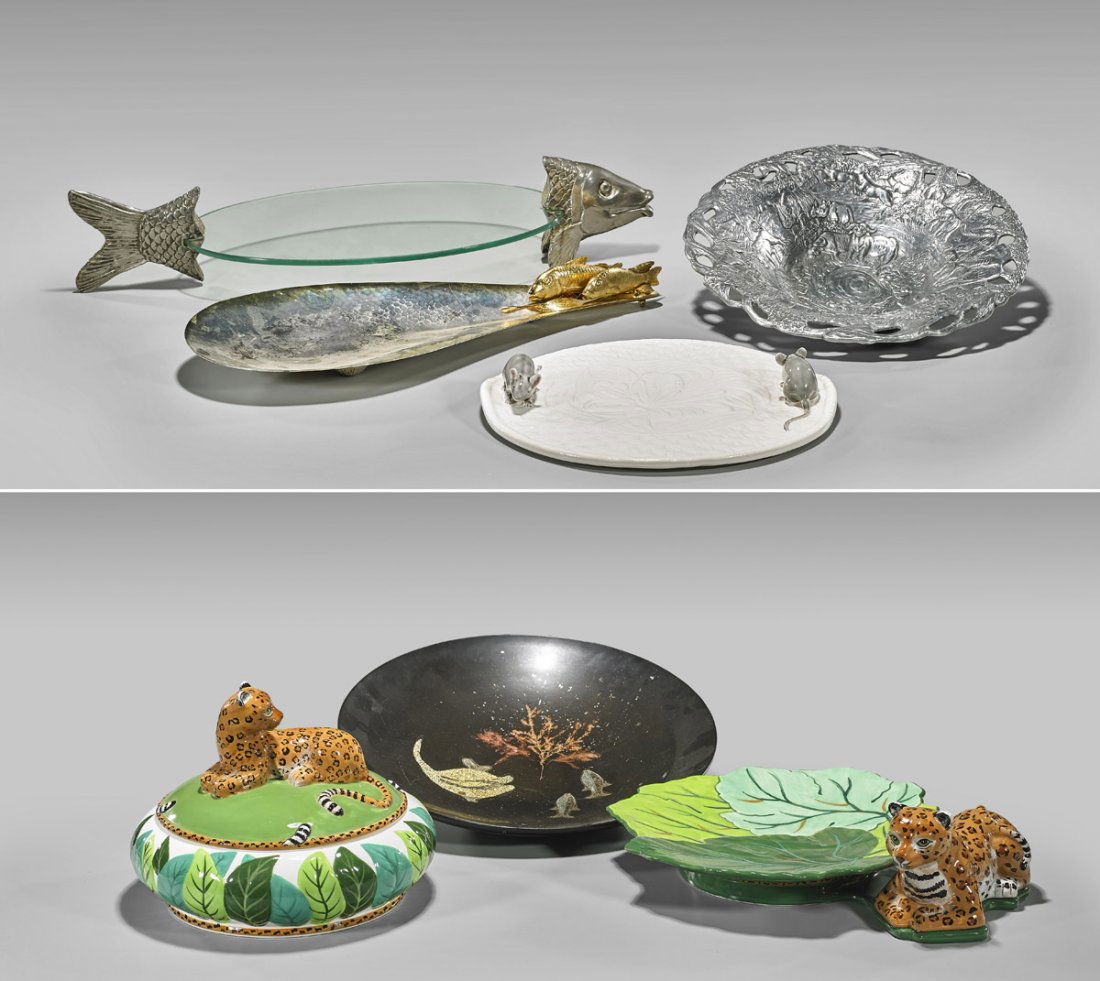 Group of Assorted Dishware: Animal Motifs (1 of 2)
