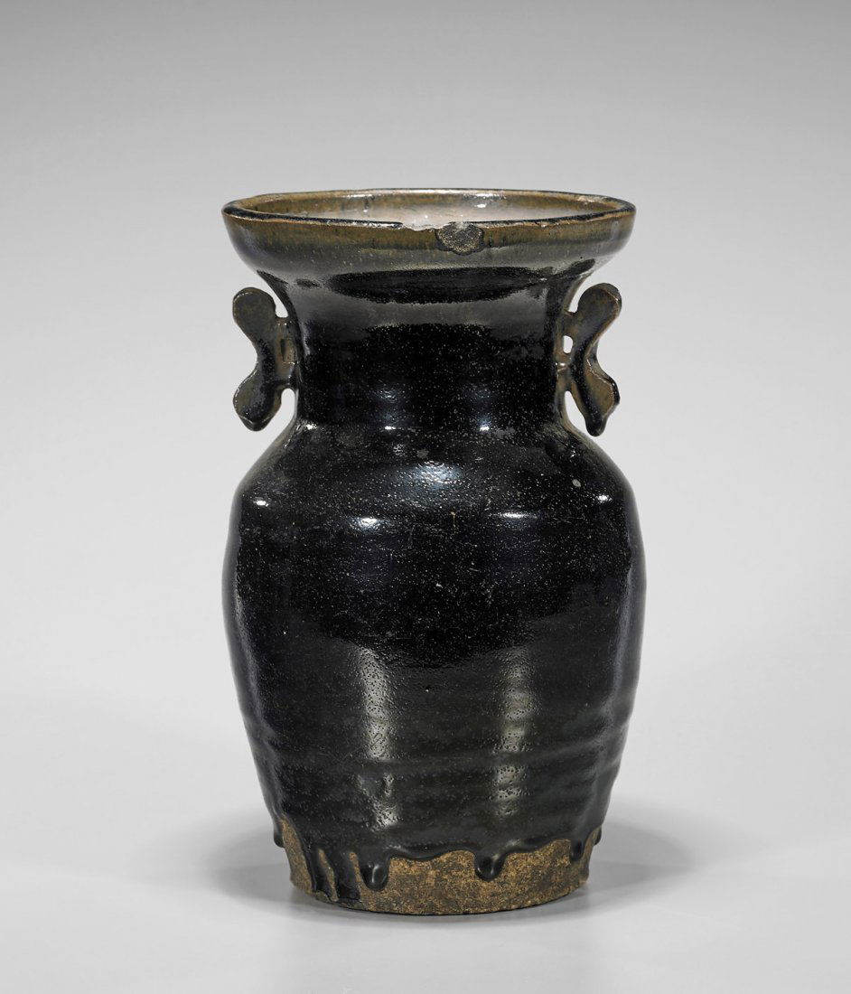 Song/Jin Dynasty Henan Glazed Jar (1 of 2)