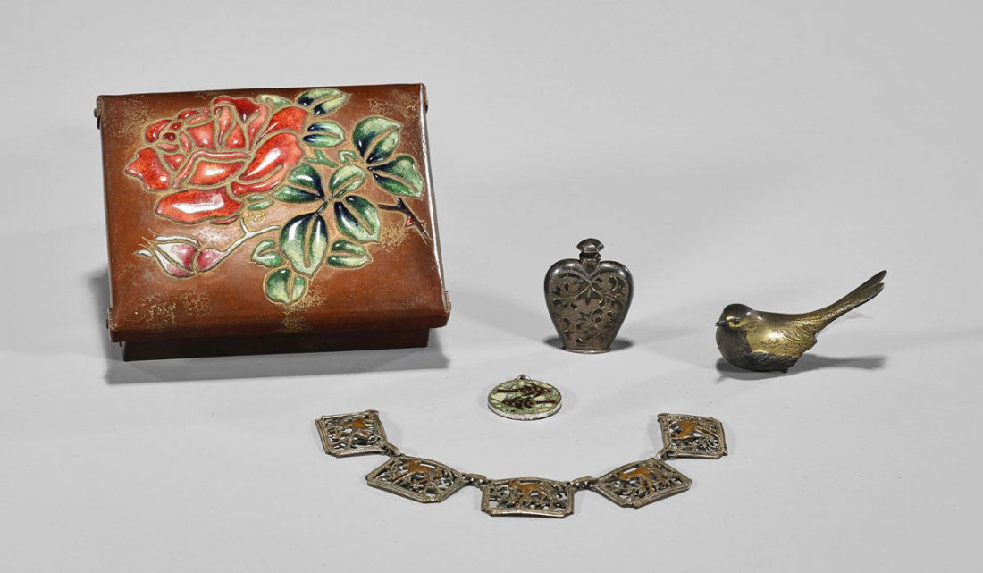 Group of Assorted Vintage Vanity Items (1 of 1)