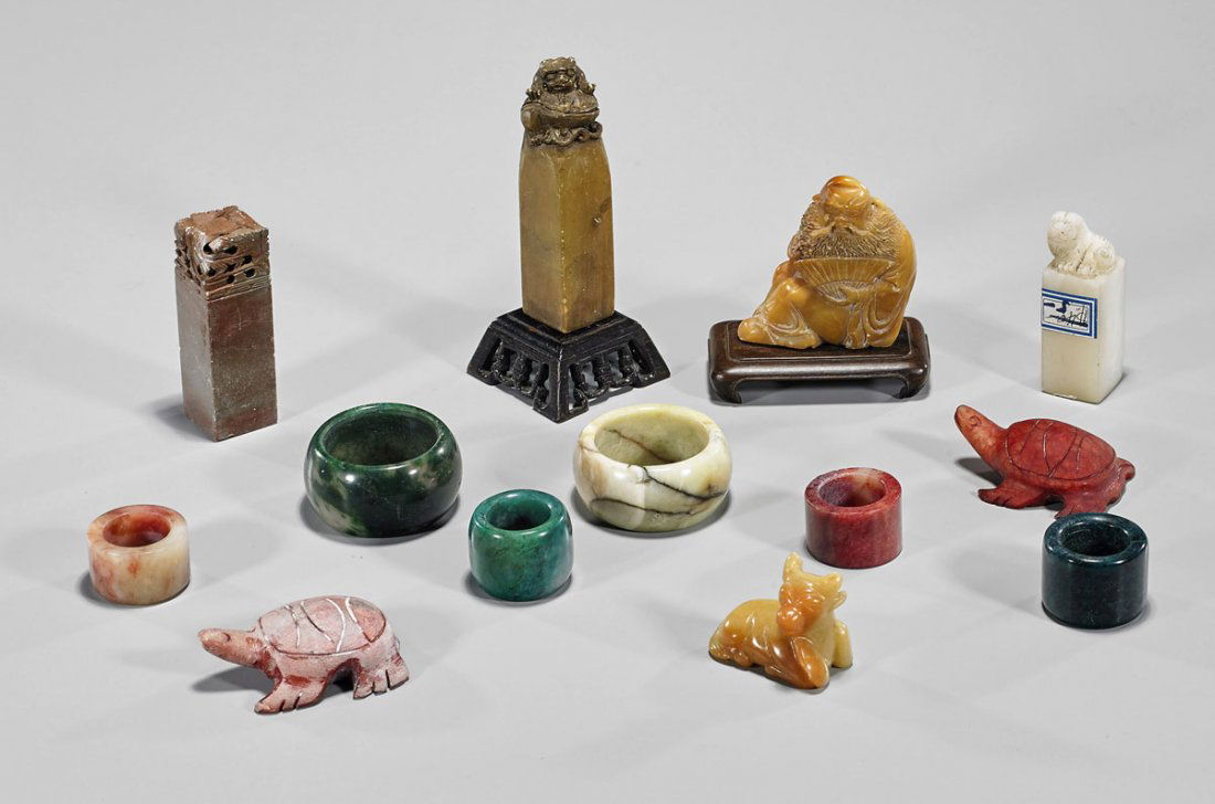 Group of Chinese Carved Items (1 of 1)