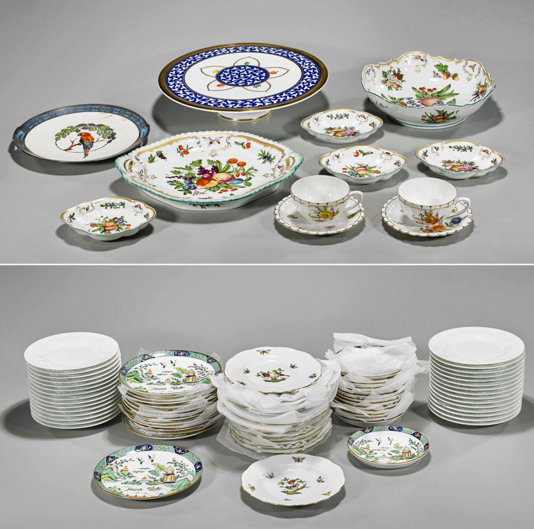 Group of Assorted Porcelain Tableware (1 of 1)