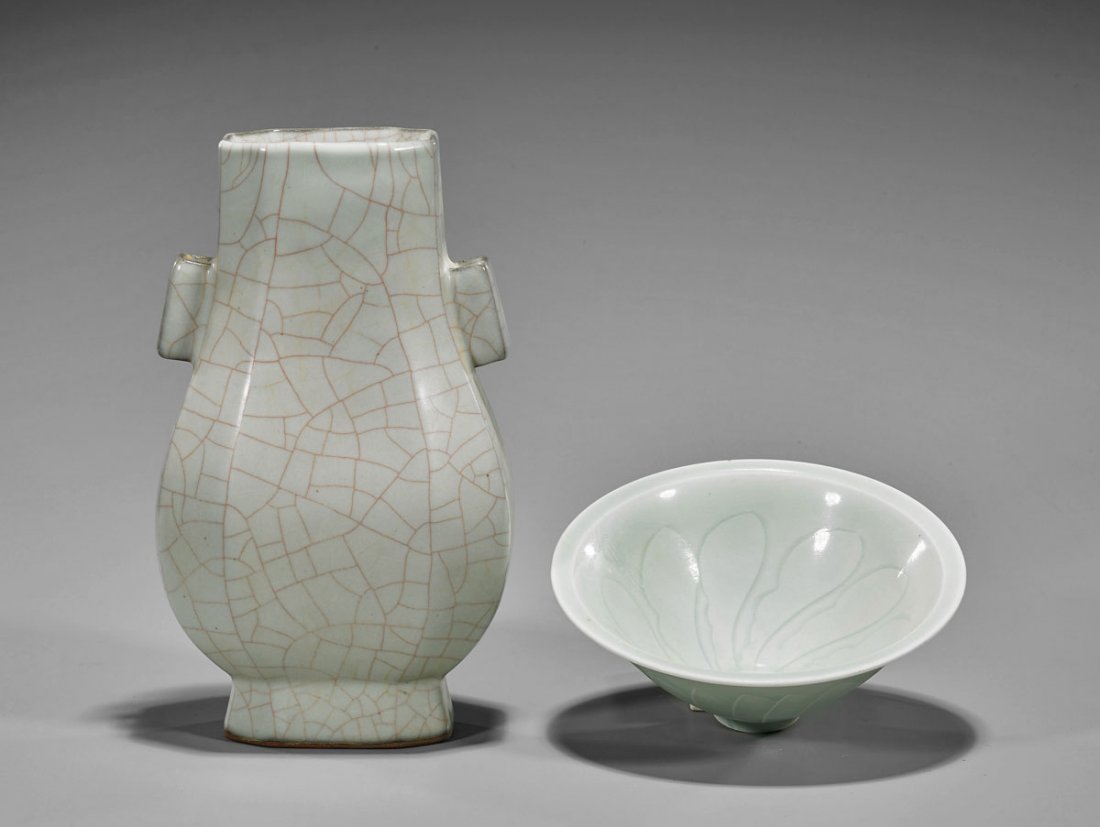 Two Chinese Song-Style Ceramics (1 of 1)