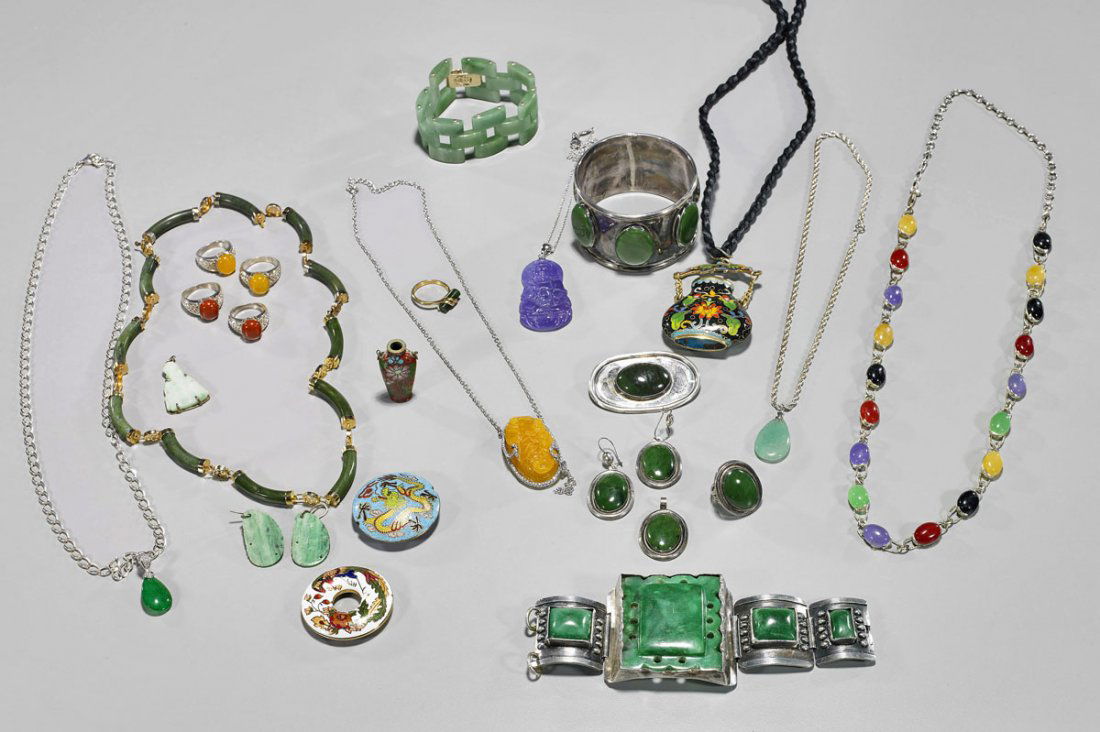Collection of Twenty-Six Various Jewelry Pieces (1 of 1)