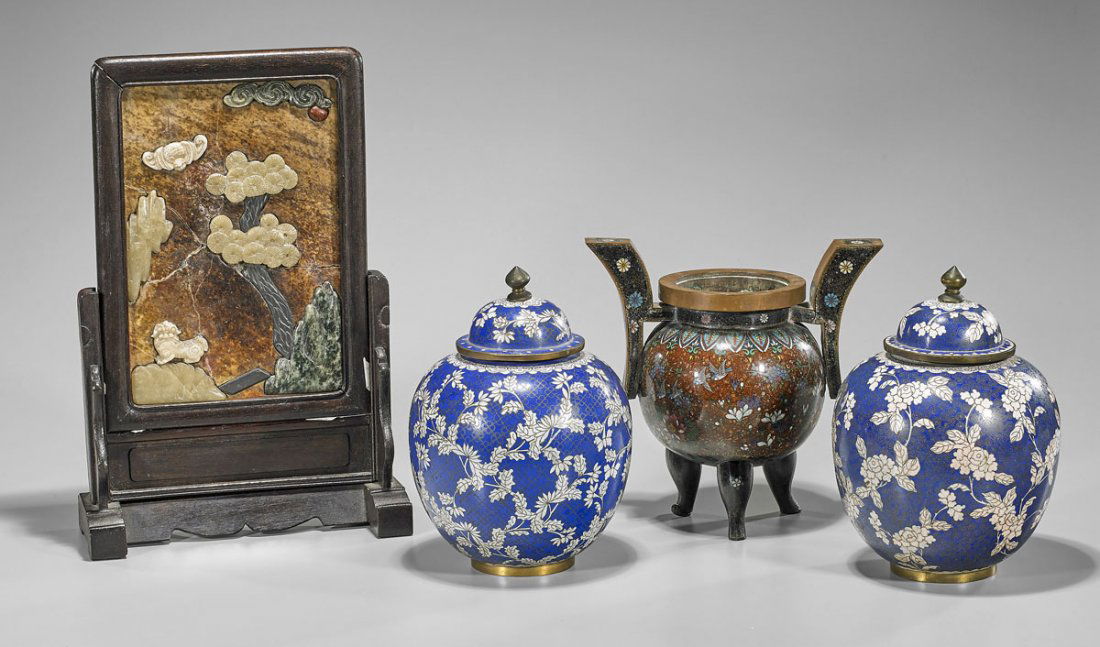 Four Various Chinese & Japanese Items (1 of 1)