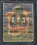 Small Sino-Tibetan Painted Linen Thangka: White Tara