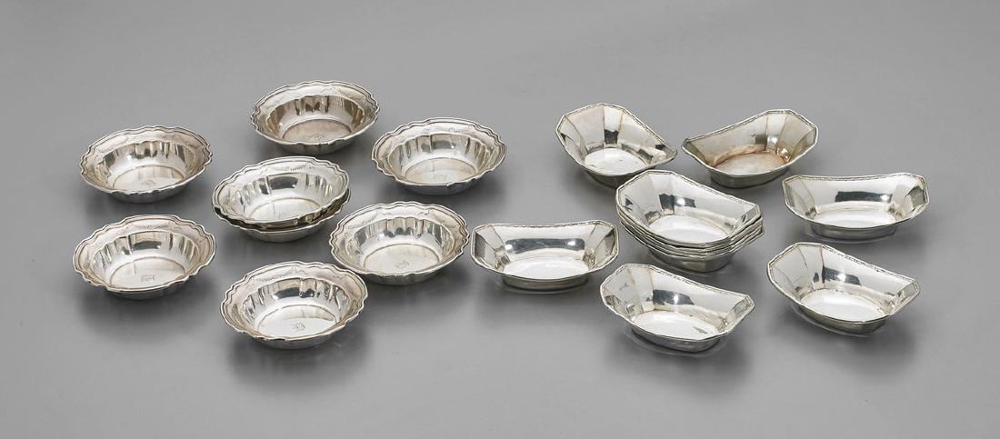 Group of Twenty Small Sterling Silver Dishes (1 of 2)