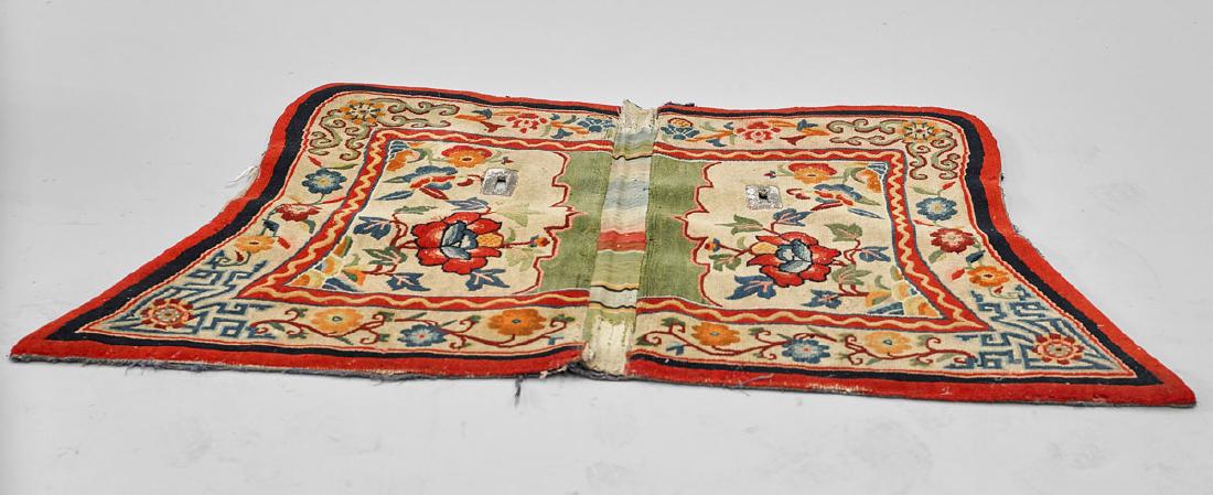 Antique Tibetan Saddle Blanket (1 of 1)