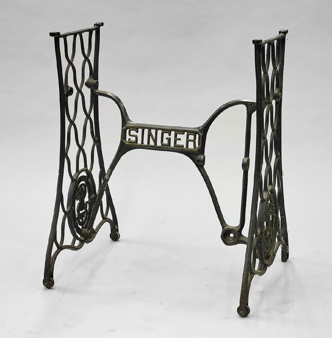 Old Singer Sewing Machine Stand (1 of 1)