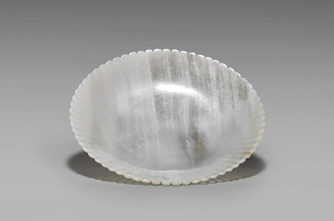 Mughal-Style Chalcedony Agate Dish (1 of 2)