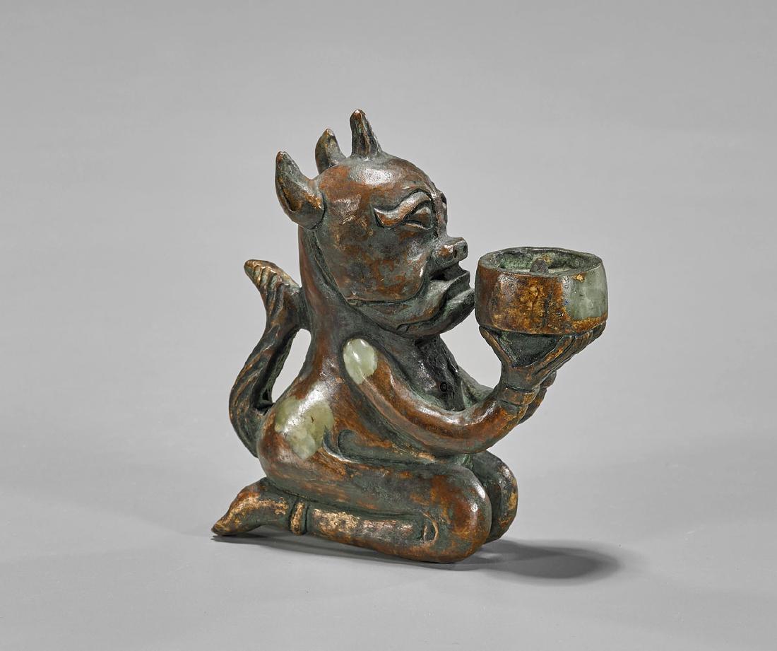 Chinese Carved Stone Figure (1 of 2)