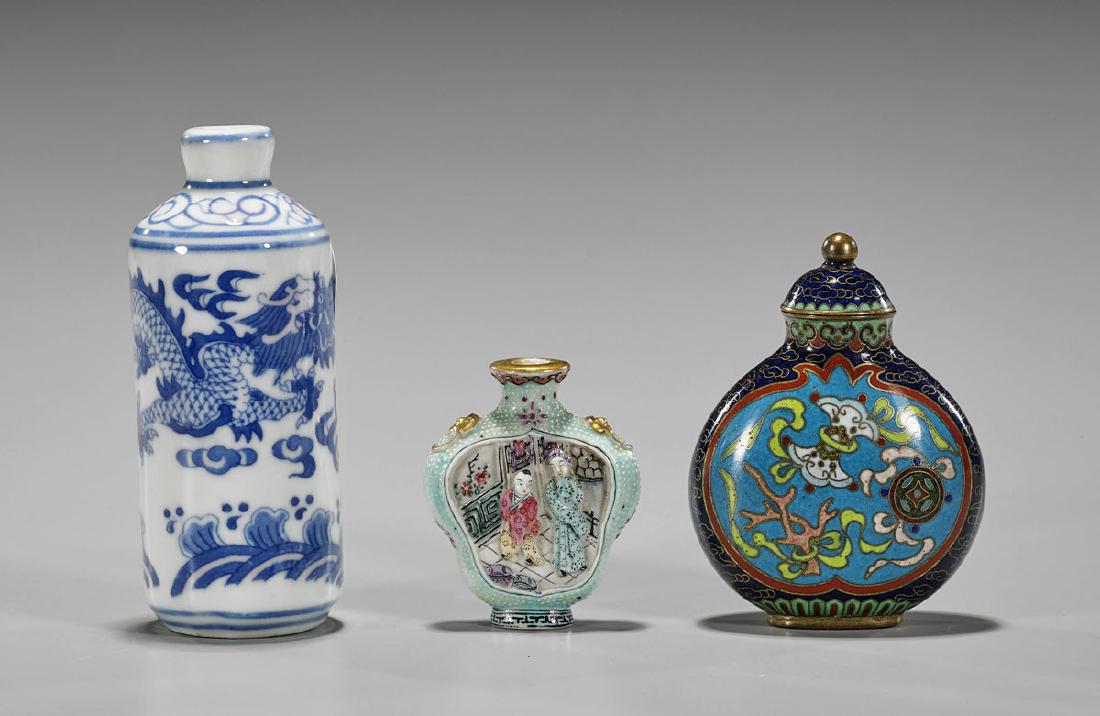 Three Qianlong-Style Snuff Bottles (1 of 3)