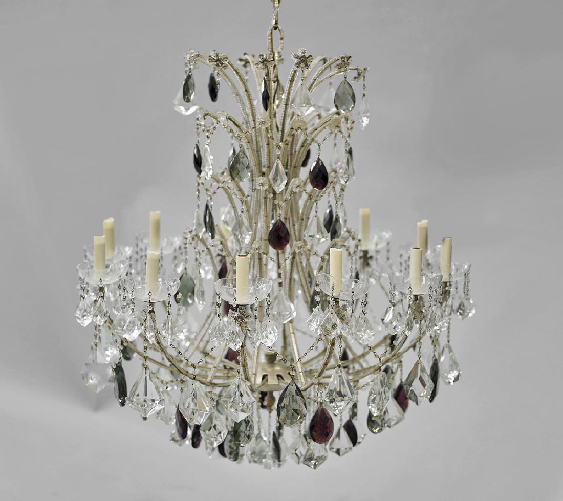 Elaborate Crystal Chandelier (1 of 1)