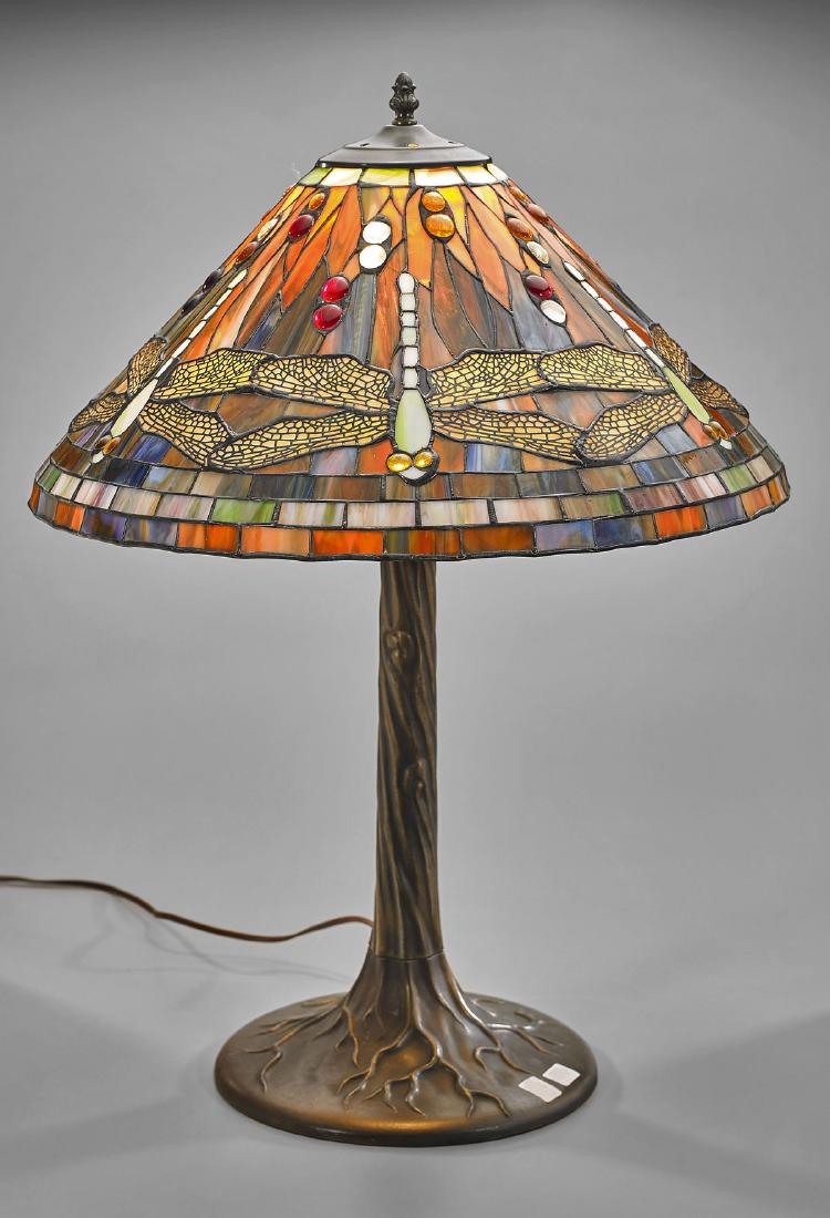 Tiffany-Style Glass Lamp (1 of 1)
