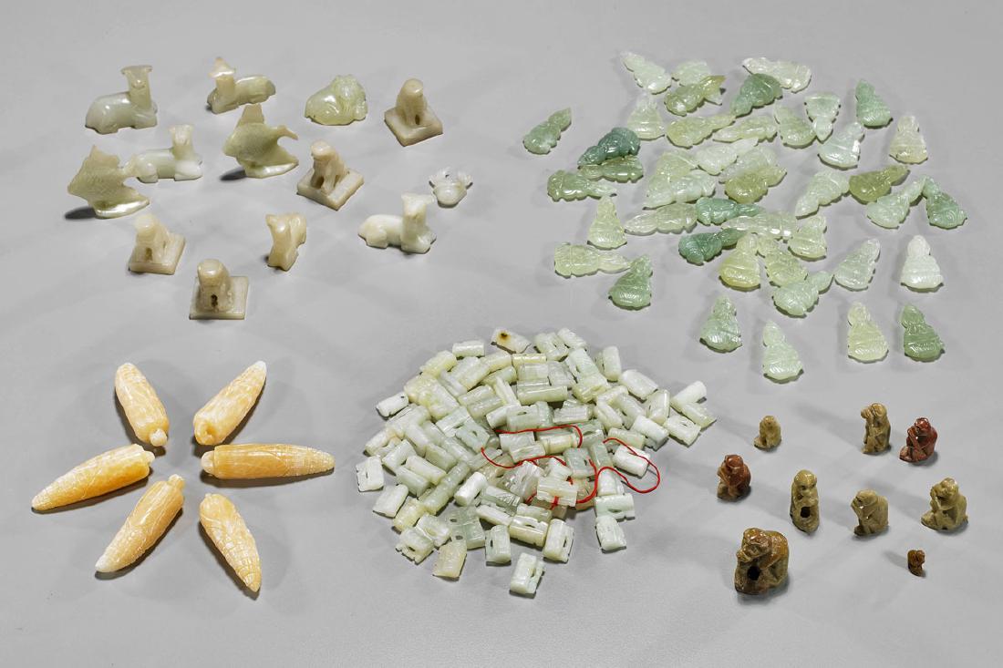 Large Collection of Miniature Chinese Carvings (1 of 1)