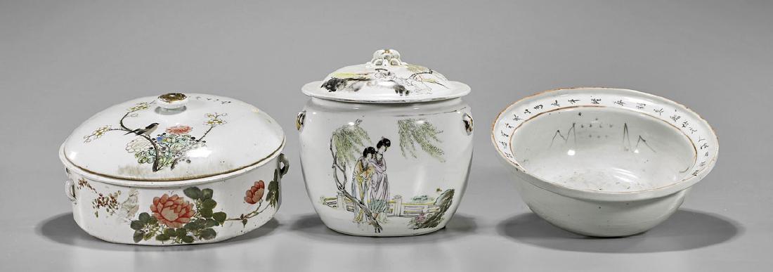 Three Antique Chinese Porcelains (1 of 2)