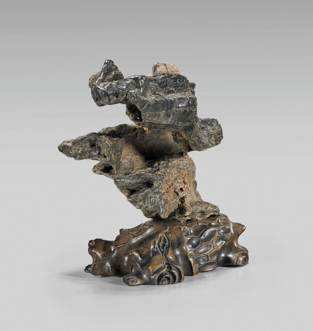 SMALL CHINESE SCHOLAR'S ROCK (1 of 4)