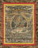 TWO SINO-TIBETAN PAINTED THANGKA: Jambhala - 3