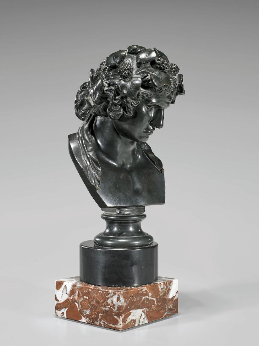 BRONZE BUST OF BACCHUS (1 of 3)