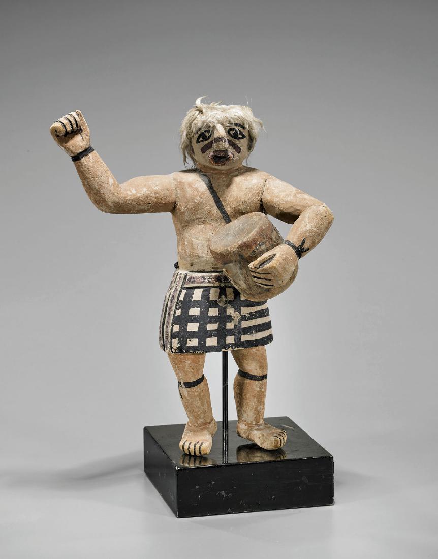 HOPI CARVED & PAINTED WOOD KACHINA DOLL (1 of 2)