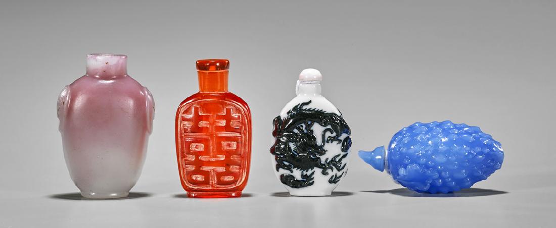 Group of Four Snuff Bottles (1 of 1)