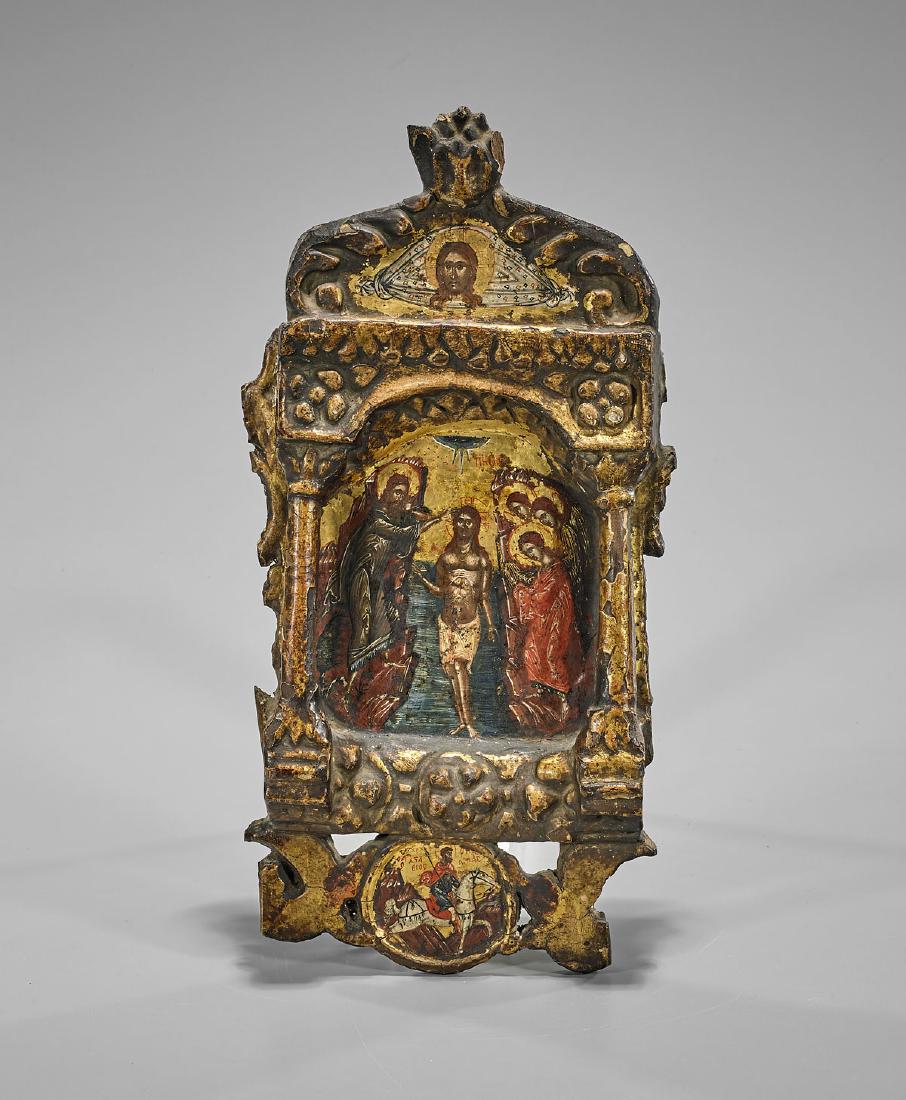 Antique Eastern Orthodox Icon Painting (1 of 1)