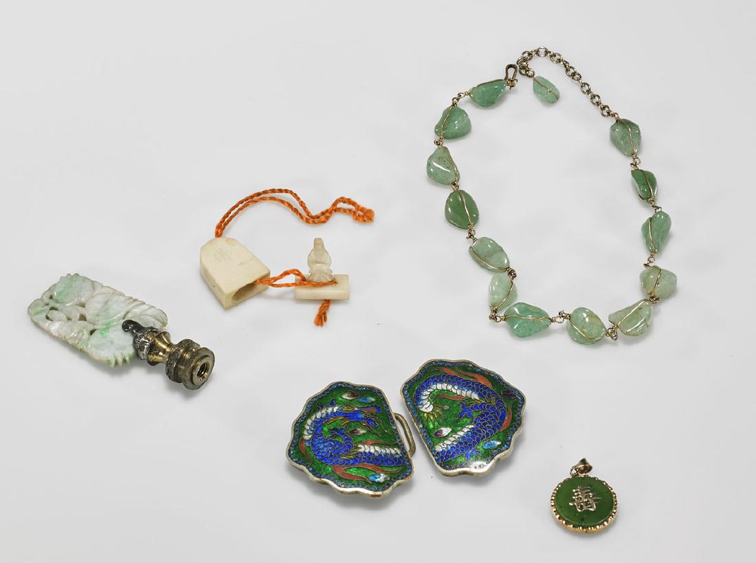 Group of Six Various Chinese Pieces (1 of 1)