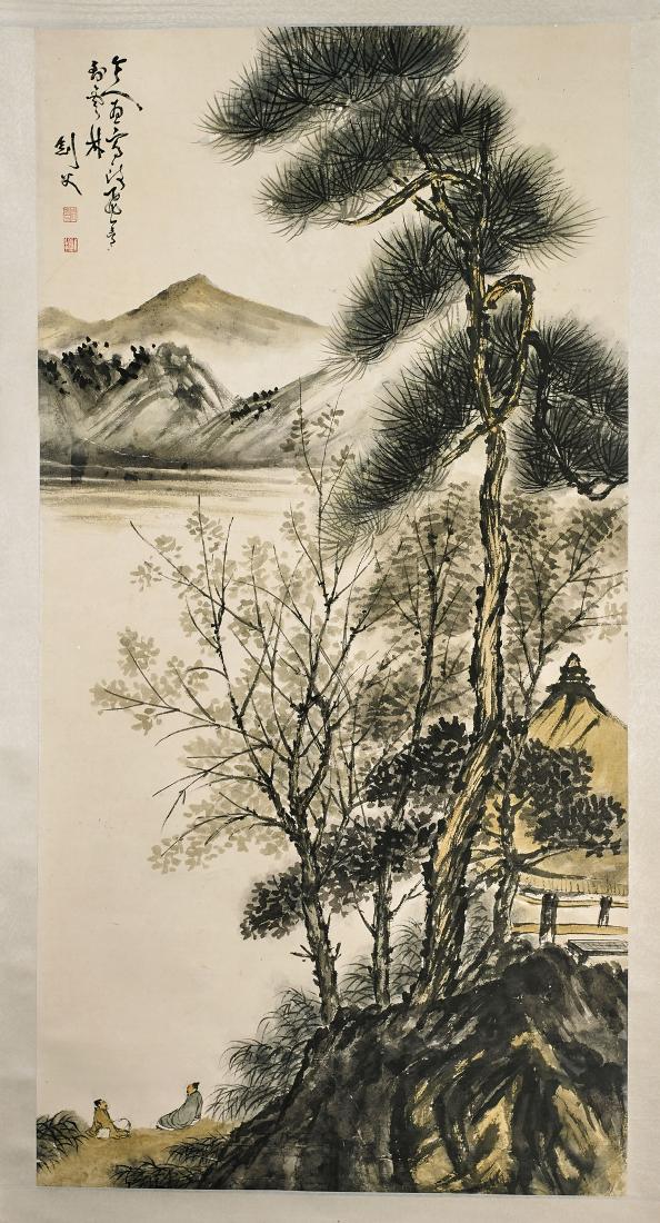 Chinese Scroll After Gao Jianfu (1 of 2)