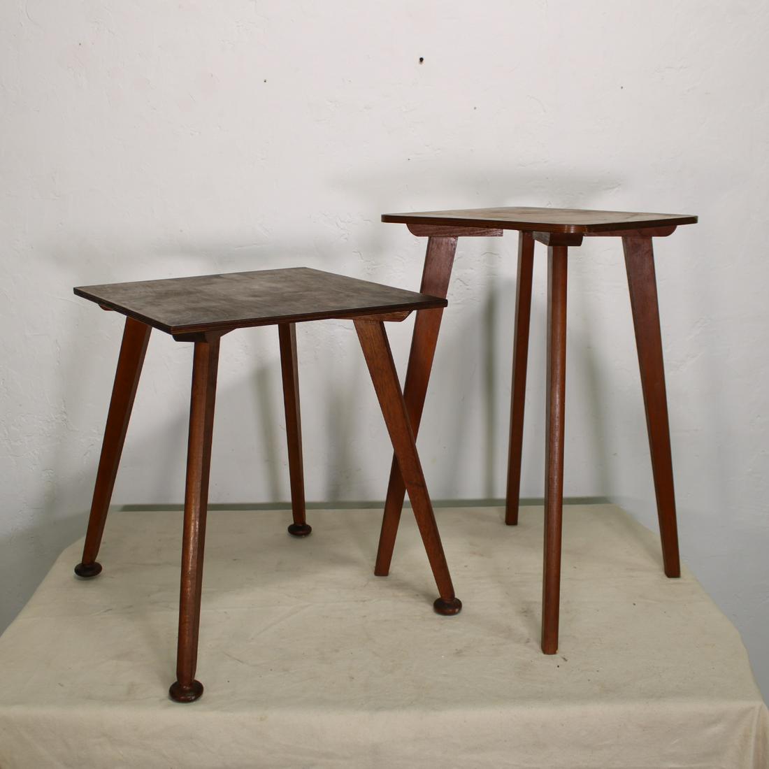 Two Mid Century Side Tables (1 of 3)
