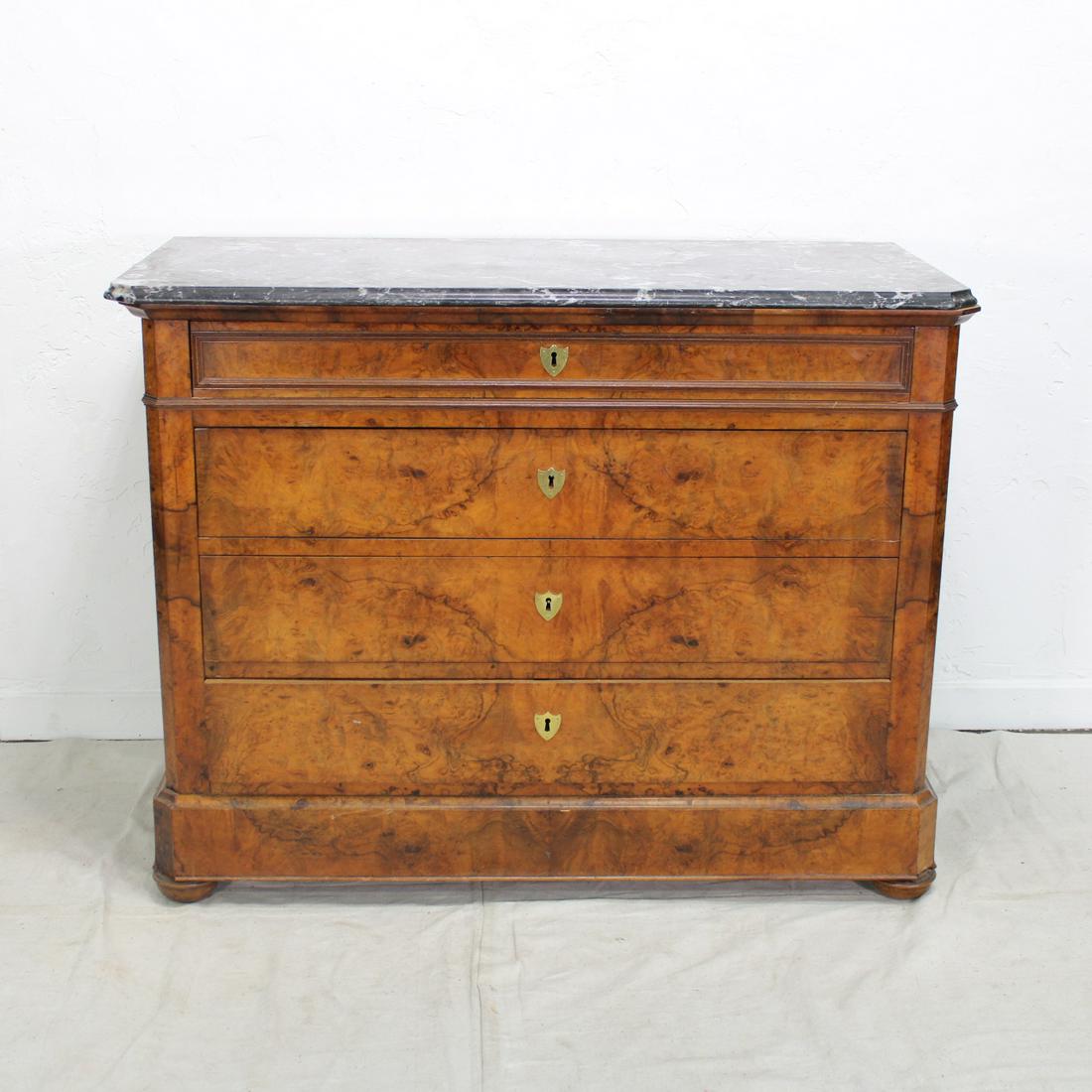Louis Philippe  Marble Top Commode (1 of 2)