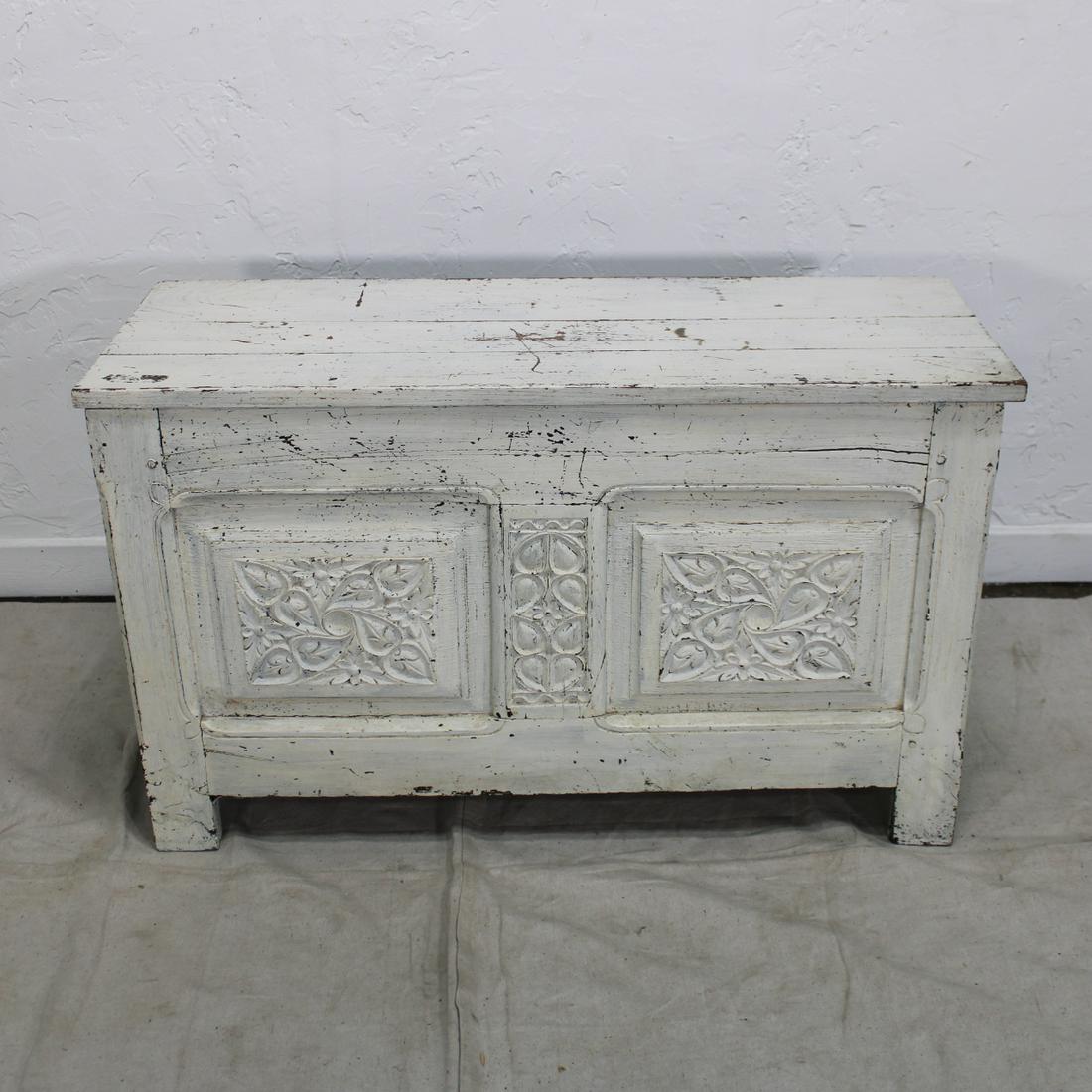 Gothic Painted Trunk (1 of 3)
