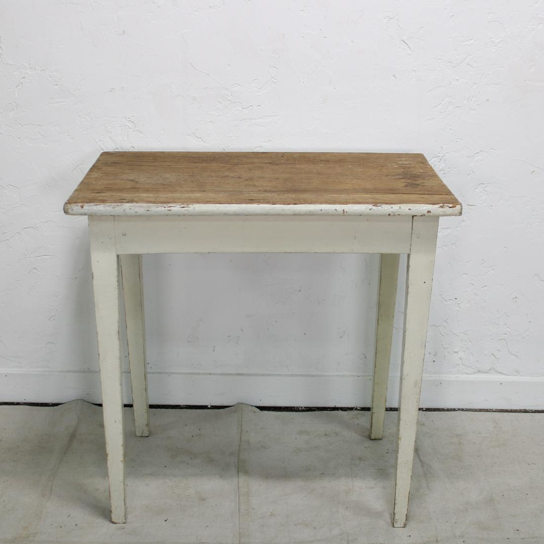Rustic White French Table (1 of 3)