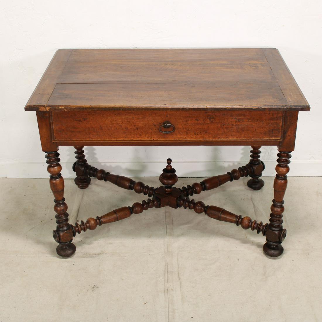 Louis XIII Side Table with Drawer (1 of 4)