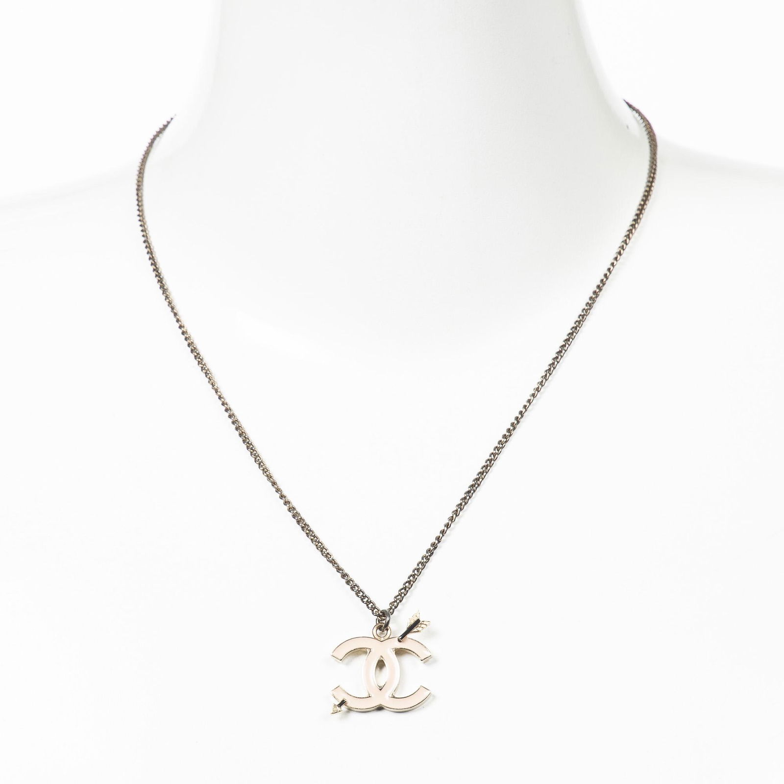 Chanel Coco Arrow Logo Necklace (1 of 3)