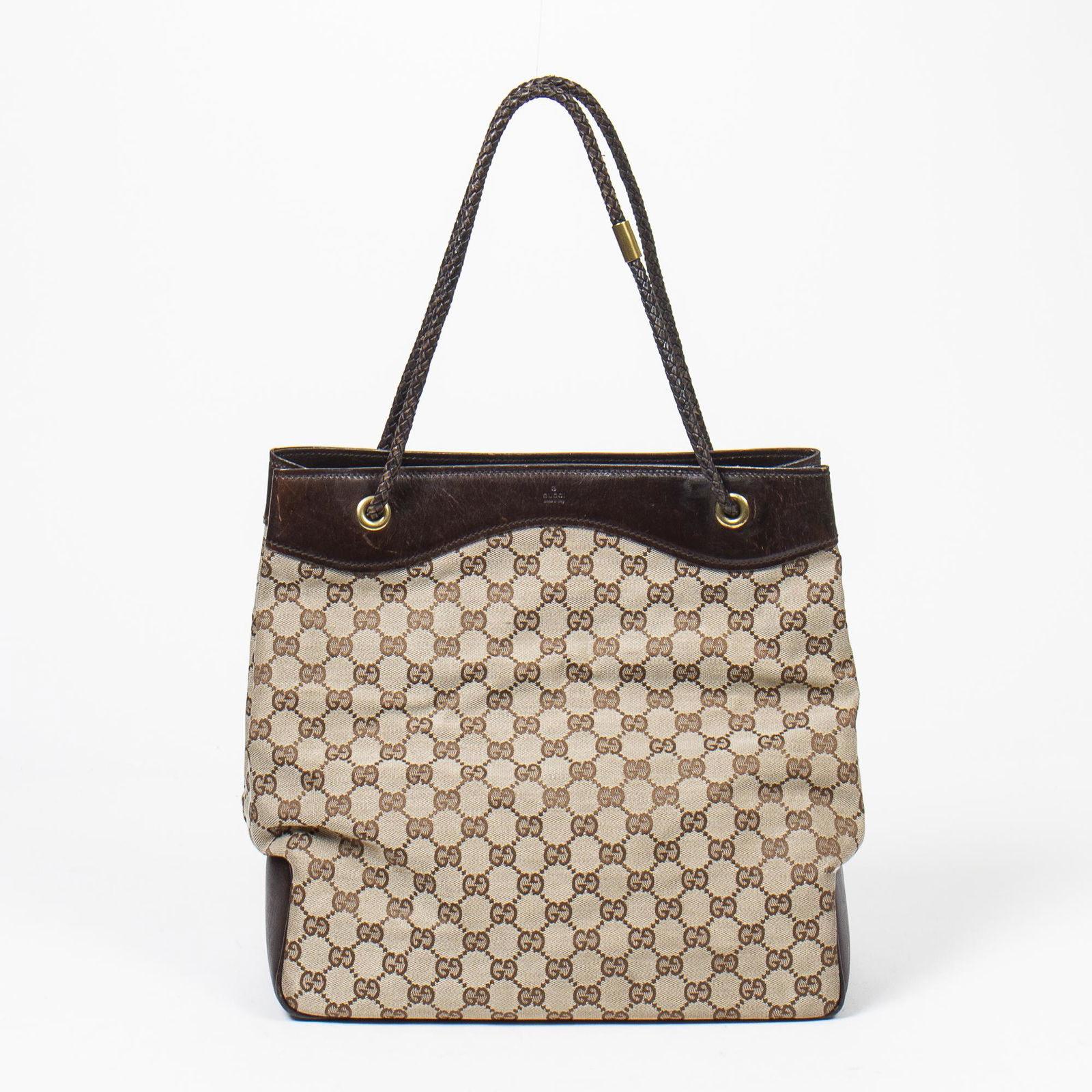 Gucci Woven Handle Tote (1 of 5)