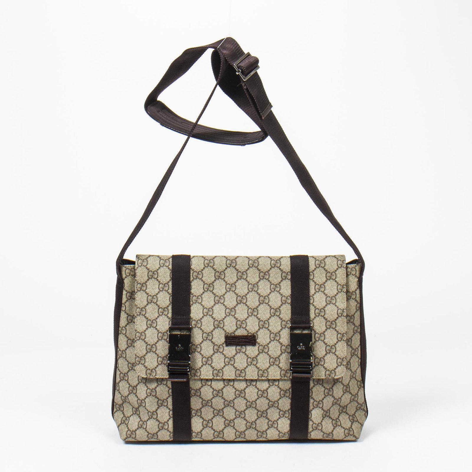 Gucci Double Buckle Messenger (1 of 6)