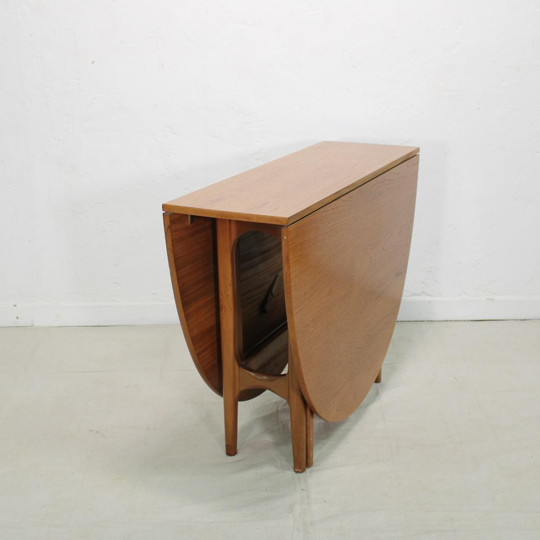 Mid Century Modern Drop Leaf Dining Table (1 of 4)