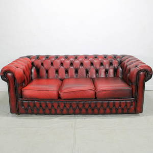 Oxblood Red Chesterfield Sofa