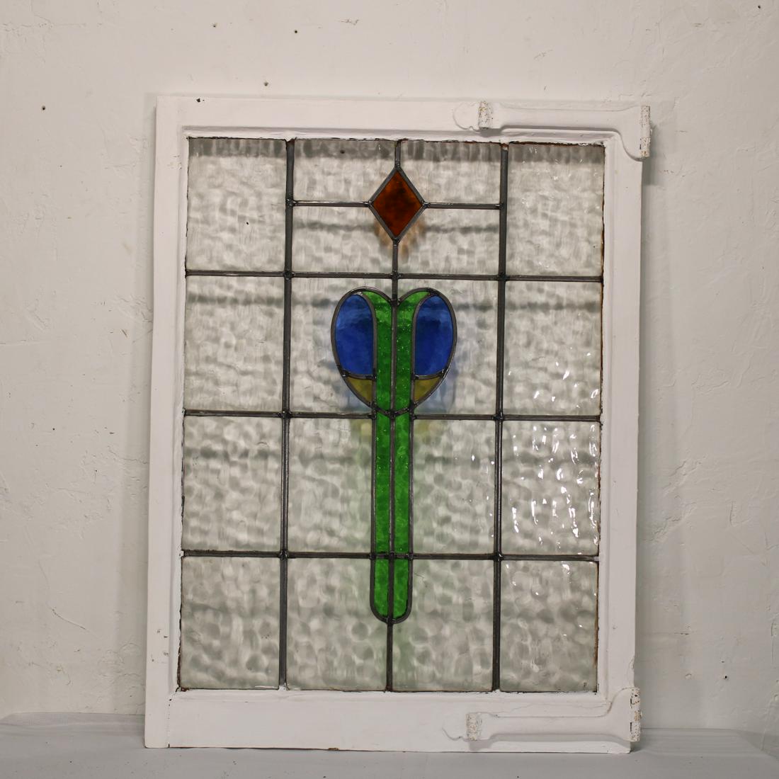 Single British Stained Glass Window #2 (1 of 4)