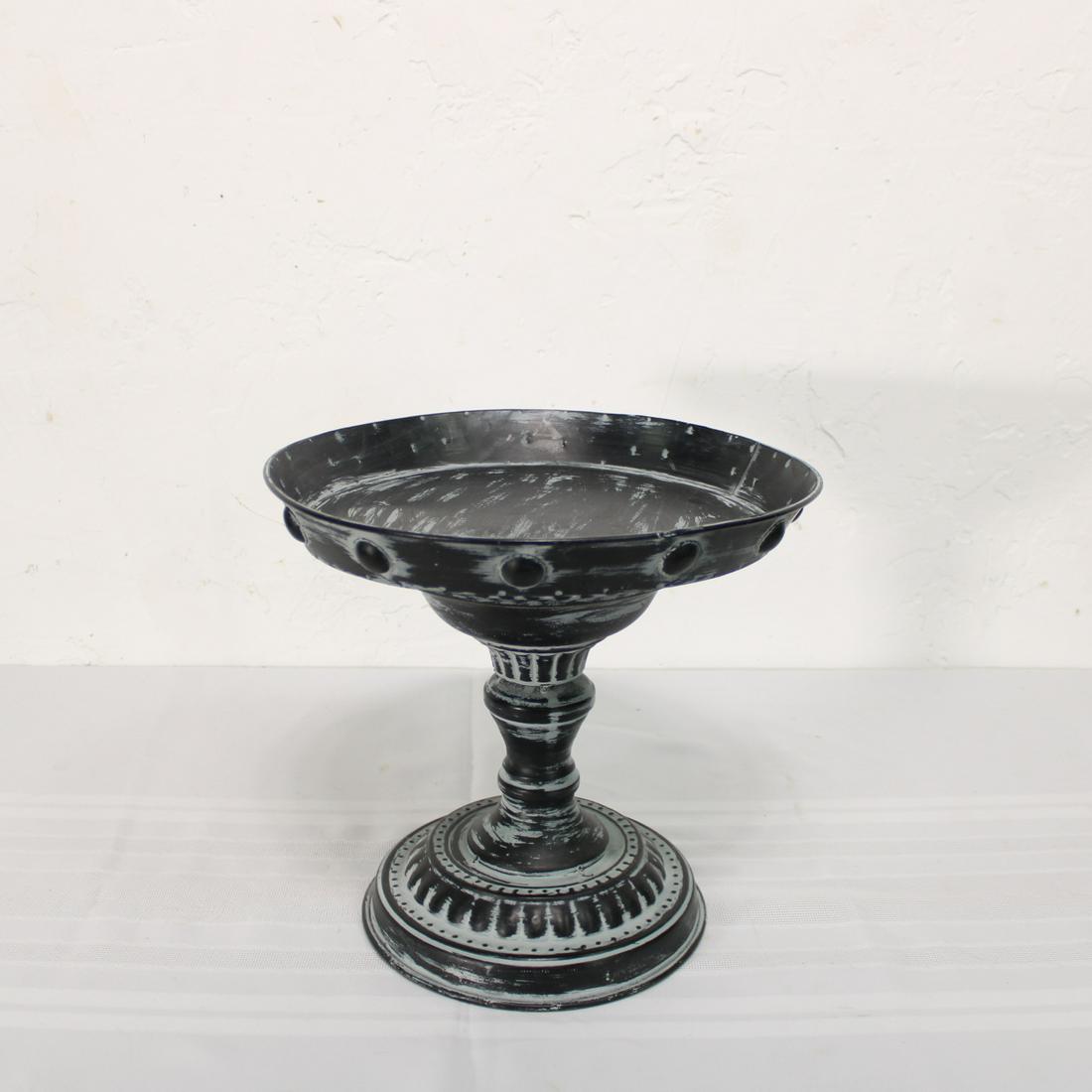 Round Metal Cake Stand: New Item, Round Metal Cake Stand. 12 x 12 x12