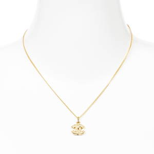 Chanel Logo Necklace