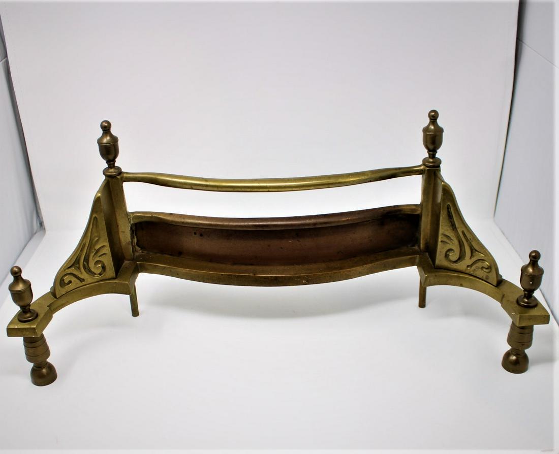 Fireplace Fender / Fire Surround in Brass (1 of 5)