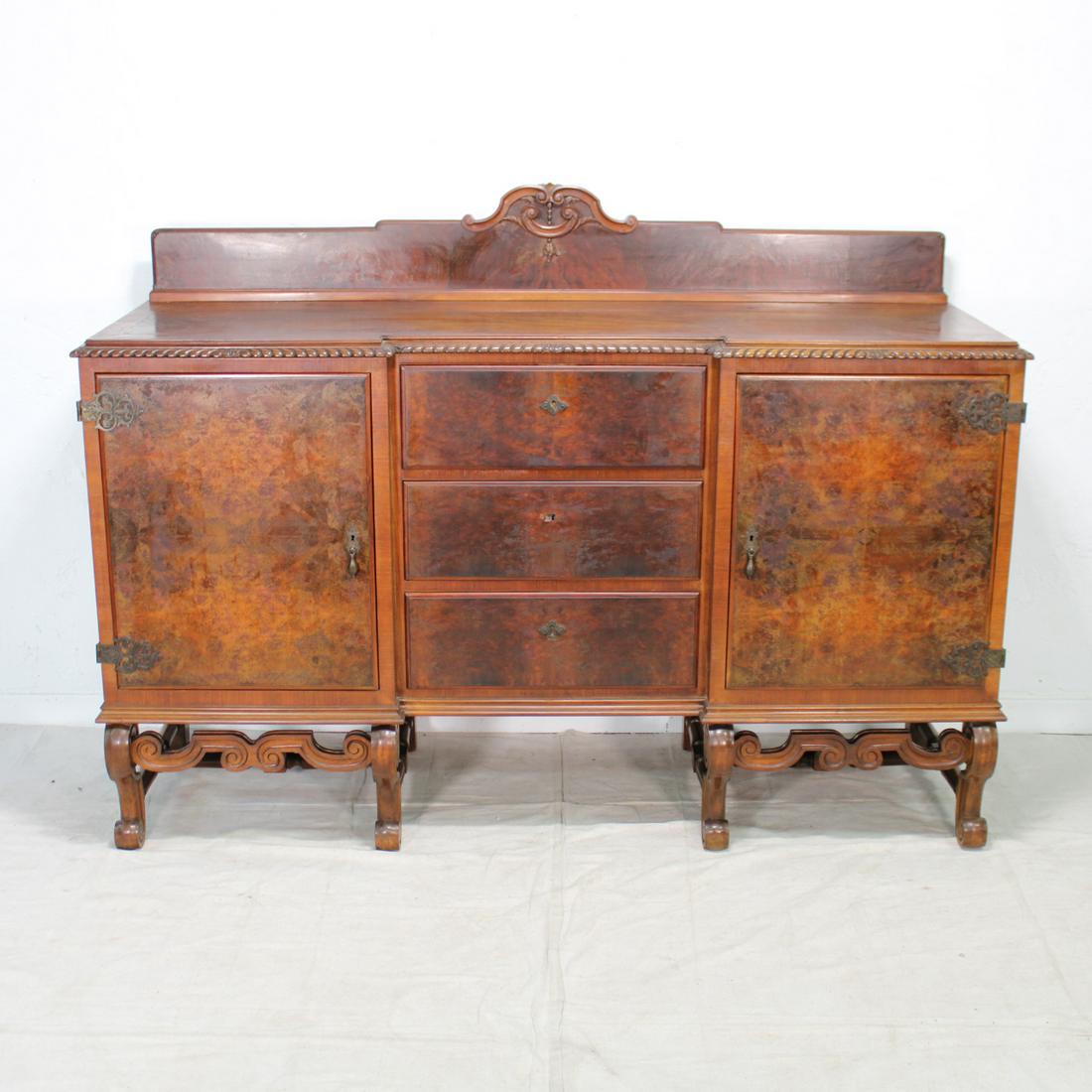 European Sideboard with 3 Drawers & 2 Doors (1 of 9)